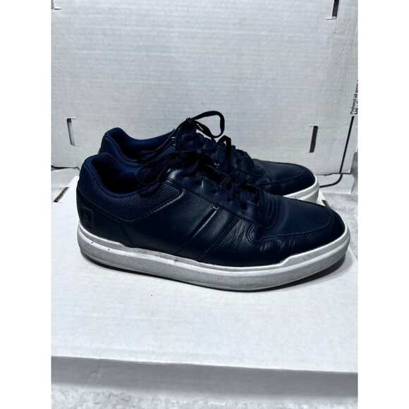 FootJoy Contour navy casual golf shoe mens size 10.5 M - Picture 3 of 8